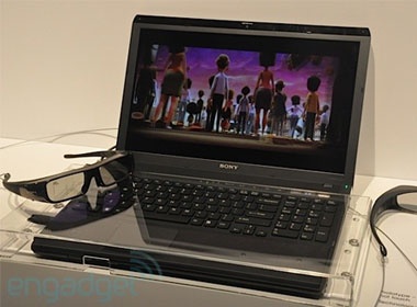 Mau thu Sony Vaio 3D xuat hien tai IFA 2010 hinh anh