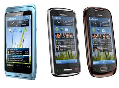 Nokia trinh lang bo ba E7, C7 va C6-01 hinh anh