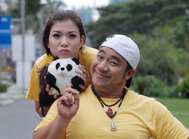 Hieu Hien quay cung Pham Thanh Thao hinh anh