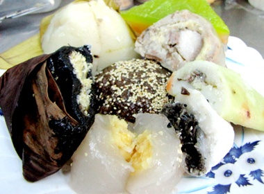 Ghe pho co thuong thuc banh que hinh anh