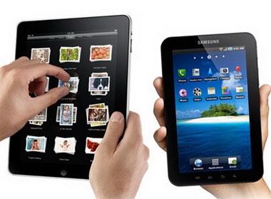 iPad giam gia cho Samsung Galaxy Tab xuat hien hinh anh