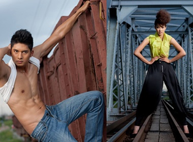 Thi sinh Sieu mau tha dang giua thien nhien hinh anh