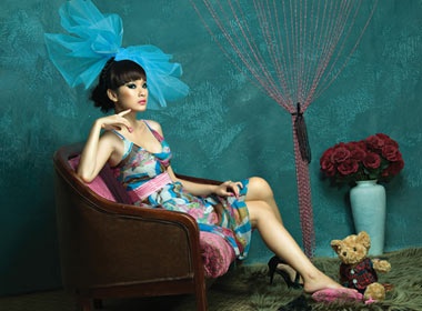 'Nguoi me nhi' Phuong Trinh lam model an tuong hinh anh