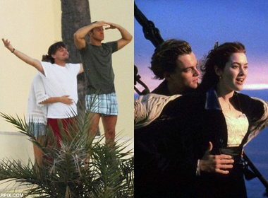 Leonardo DiCaprio dong 'Titanic' cung nguoi tinh hinh anh