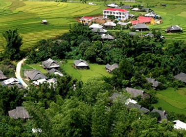 Nhung ngoi lang dep nhu mo tren vung nui Tay Bac hinh anh