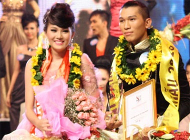 Ngoc Thach, Ngoc Tinh gianh giai Vang sieu mau 2010 hinh anh
