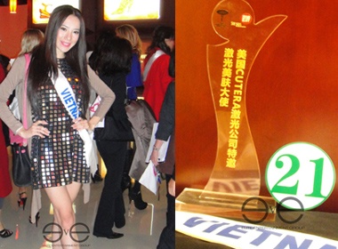 Chung Thuc Quyen vao top 5 dai su sac dep hinh anh