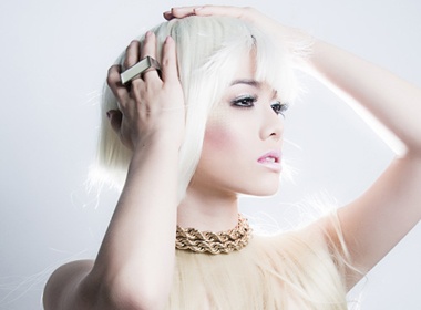 Nhat Kim Anh khoe toc Lady Gaga an tuong hinh anh