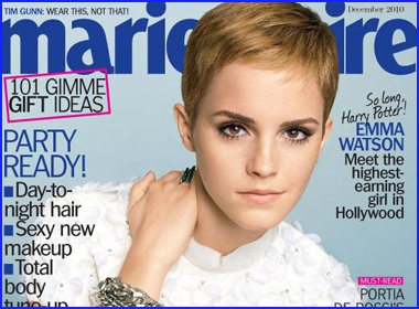 Ngam Emma Watson toc tem xinh tuoi hinh anh