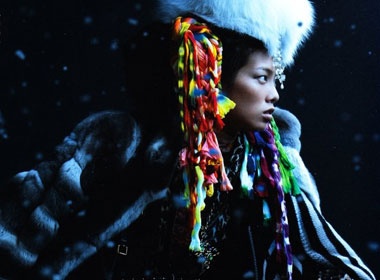 Grace Gao goi cam trong tuyet dau mua hinh anh