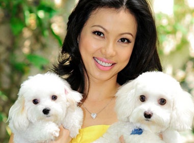 Ngo My Uyen mo uoc ve gia dinh va hai dua con hinh anh