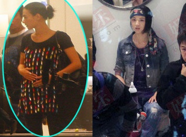 Truong Ba Chi vac bung bau trong phim hinh anh