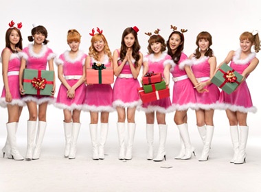 Giang Sinh som cung SNSD hinh anh