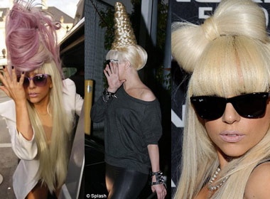 Di tim mai toc that cua Lady Gaga hinh anh