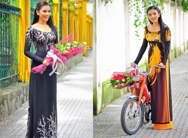 Truong Thi May mot ngay lam co giao hinh anh