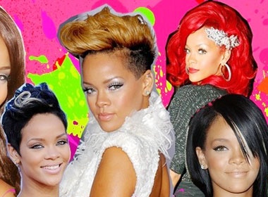 Nhung kieu toc an tuong cua Rihanna hinh anh