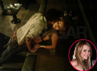 Miley Cyrus tinh tu cung trai la trong ngay sinh nhat hinh anh