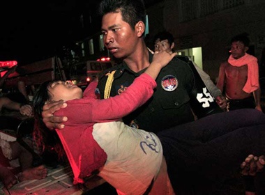 8 nguoi Viet thiet mang trong vu giam dap o Phnom Penh hinh anh