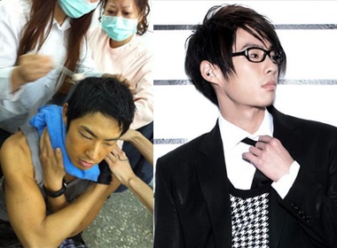 Ngo Kien Hao chay mau dau tren phim truong hinh anh