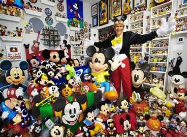 Bo suu tap chuot Mickey lon nhat the gioi hinh anh