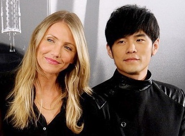 Chau Kiet Luan sanh buoc cung Cameron Diaz hinh anh