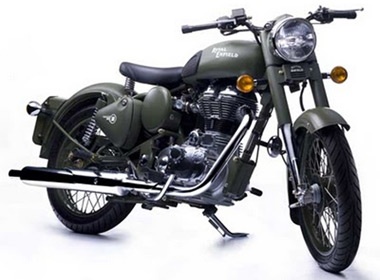 Royal Enfield Bullet C5 2010 - manh me kieu quan doi hinh anh