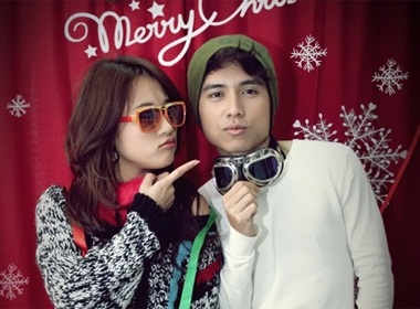 Doi ban 'Nhat ky Vang Anh' vui Giang sinh som hinh anh