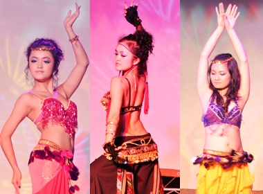 My nu Ha thanh mua bung giua dem gia ret hinh anh
