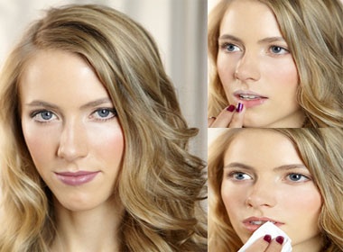 Cac buoc trang diem sang bung dem tiec hinh anh