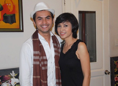 Viet Trinh mung sinh nhat Duc Tien hinh anh