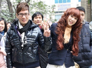 Vo chong Ly Hai vuot gia lanh lam tu thien hinh anh