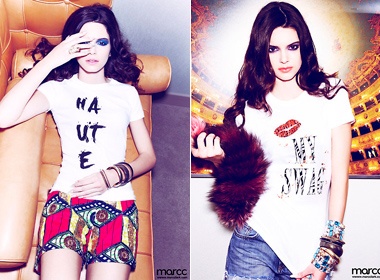 Em gai Kim sieu vong ba khoe T-shirt ca tinh hinh anh