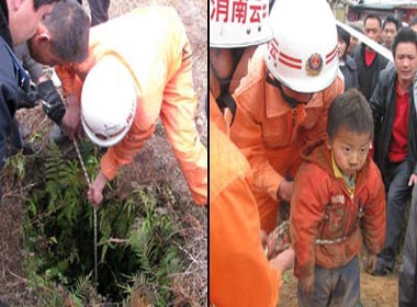 Song sot sau 2 ngay bi nga xuong gieng hinh anh