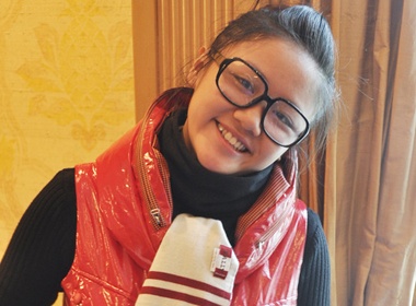 Khoanh khac de thuong cua Mai Huong Idol hinh anh