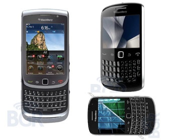 Series dien thoai BlackBerry nam 2011 lo thong tin hinh anh