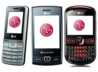 3 mau dien thoai 2 SIM 2 song moi cua LG hinh anh