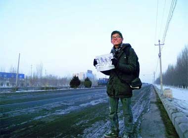 Chang sinh vien di nho xe 13 ngay ve que an Tet hinh anh