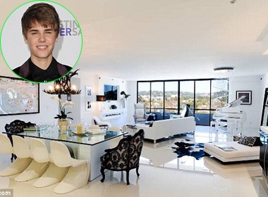 Justin Bieber mua nha trieu do o Los Angeles hinh anh