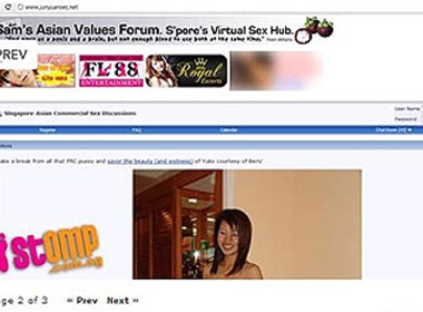 Truong trung hoc bi tan cong bang web sex hinh anh