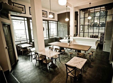 Ve dep Phap tinh te o ca phe L'Usine hinh anh