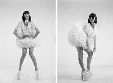 Ngoc Quyen ngau voi giay khung hinh anh