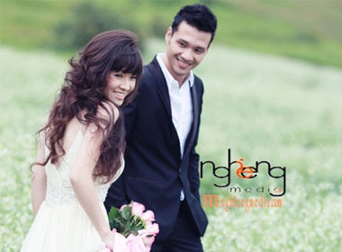 Ngam chum anh cuoi lang man cua Dan Le - Khai Anh hinh anh