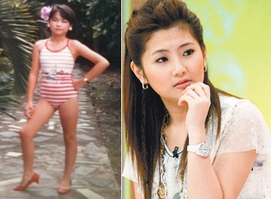 Me Selina 'khoe' anh au tho cua con gai hinh anh