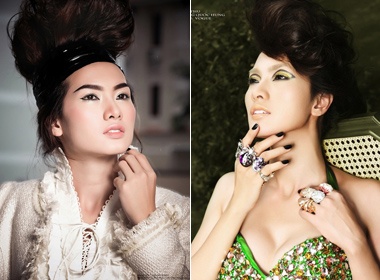 Ba me mot con Anh Thu manh me va quyen ru hinh anh