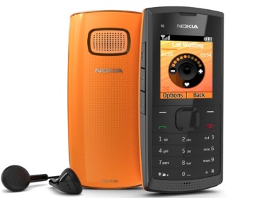 Nokia X1-00 - dien thoai nghe nhac gia re hinh anh