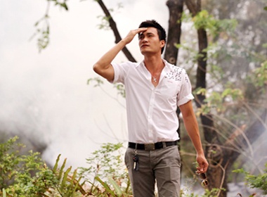 Sieu mau Quang Thinh ung ho 'Gio Trai dat' hinh anh