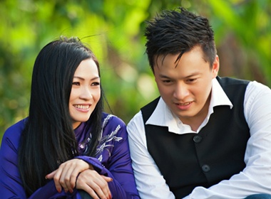 Phuong Thanh dep diu dang ben Lam Truong hinh anh