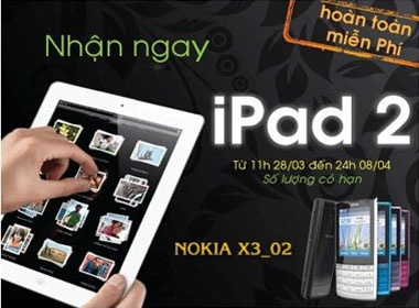 So huu iPad 2 mien phi voi Zing Deal hinh anh