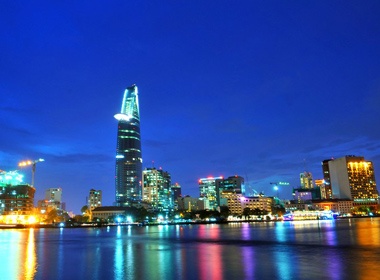 Sai Gon lung linh trong dem hinh anh