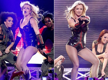 Britney Spears 'dot chay' san khau San Francisco hinh anh